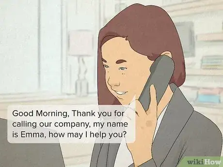Immagine titolata Be a Good Receptionist Step 6