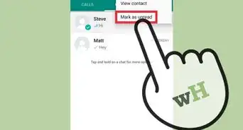 Segnare un Messaggio su WhatsApp Usando la Funzione "Segna Come da Leggere"