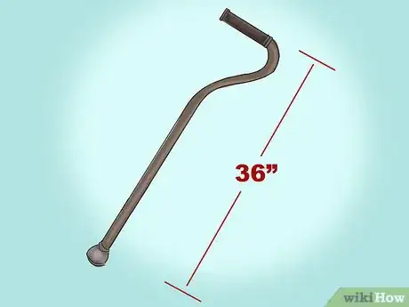 Immagine titolata Determine the Correct Height of Walking Canes Step 2