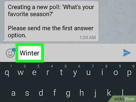 Immagine titolata Create Poll on Telegram on Android Step 7