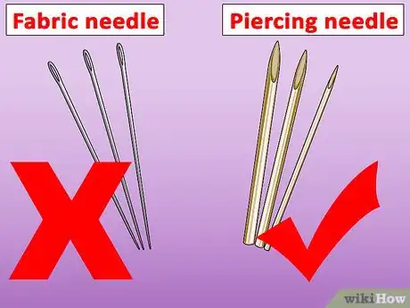 Immagine titolata Pierce Your Own Lip Step 2