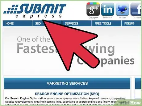 Immagine titolata Add Your URL to Google Step 5