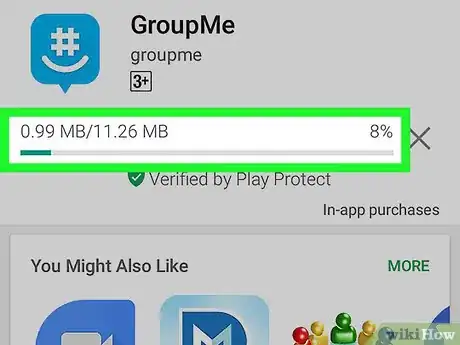 Immagine titolata Install Groupme on Android Step 7