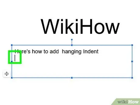 Immagine titolata Do Hanging Indent on Google Slides Step 7