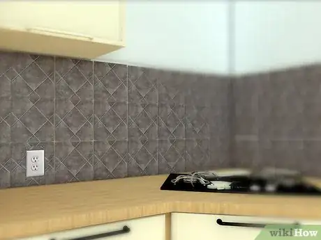 Immagine titolata Install a Kitchen Backsplash Step 15