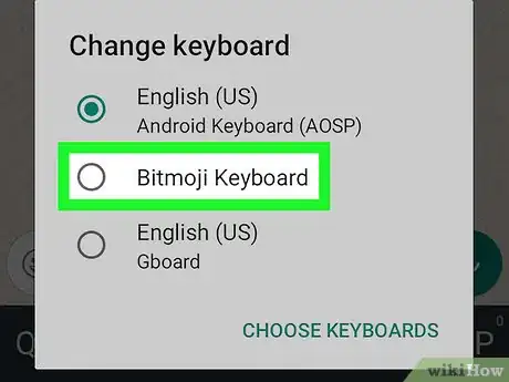 Immagine titolata Use Bitmoji with WhatsApp on Android Step 7