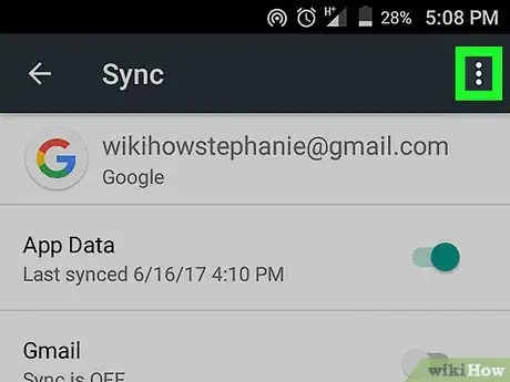 Immagine titolata Remove a Google Account on Android Step 5