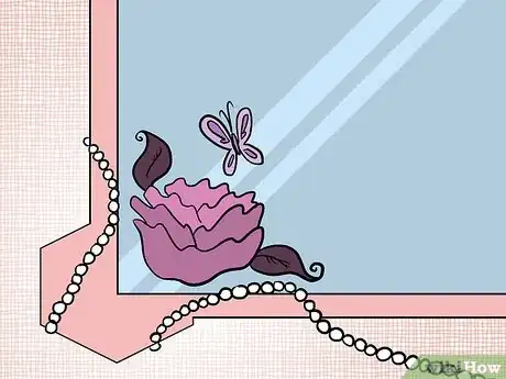 Immagine titolata Decorate a Mirror Step 6
