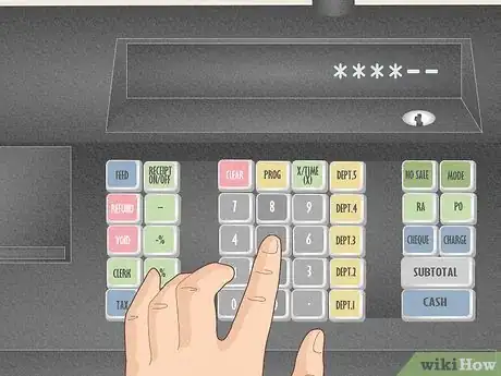 Immagine titolata Use a Cash Register Step 7