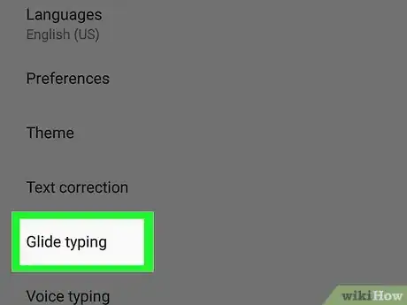 Immagine titolata Glide Type with Gboard on Android Step 13