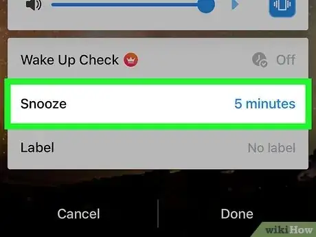 Immagine titolata Change Snooze Time on iPhone Step 19