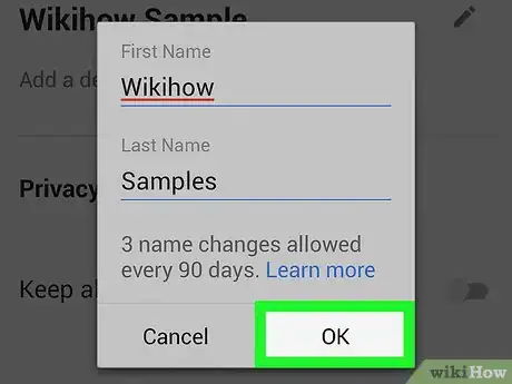 Immagine titolata Change Your Username on YouTube Step 7