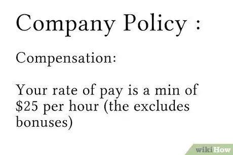 Immagine titolata Write an Employee Handbook Step 3