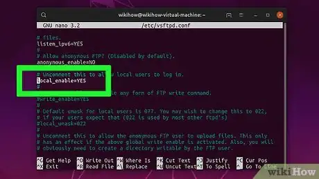 Immagine titolata Set up an FTP Server in Ubuntu Linux Step 8
