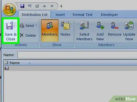 Immagine titolata Create a Contact Group in Outlook on PC or Mac Step 9