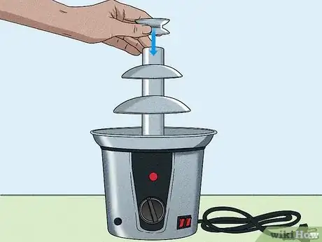 Immagine titolata Use a Chocolate Fountain Step 5