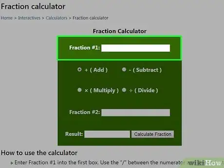 Immagine titolata Write Fractions on a Calculator Step 7