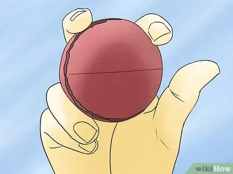 Immagine titolata Grip the Ball to Bowl Offspin Step 3