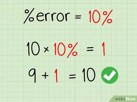 Immagine titolata Calculate Percentage Error Step 7