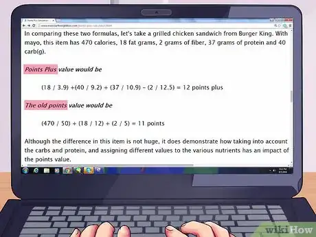 Immagine titolata Calculate Your Weight Watchers Points Step 6