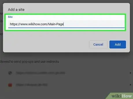Immagine titolata Allow Pop ups on Google Chrome Step 16
