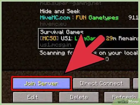 Immagine titolata Connect to the Mineplex Server on Minecraft Step 8