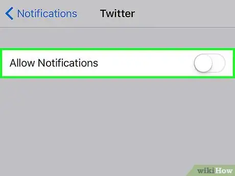 Immagine titolata Stop Twitter Notifications Step 4