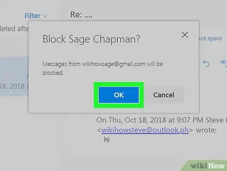 Immagine titolata Block a Contact on Outlook Mail Step 21