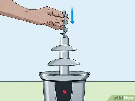 Immagine titolata Use a Chocolate Fountain Step 4