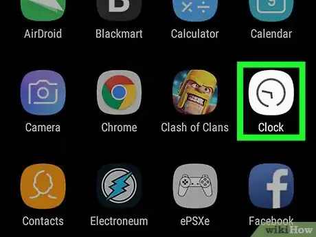 Immagine titolata Set Your Android Alarm Step 7