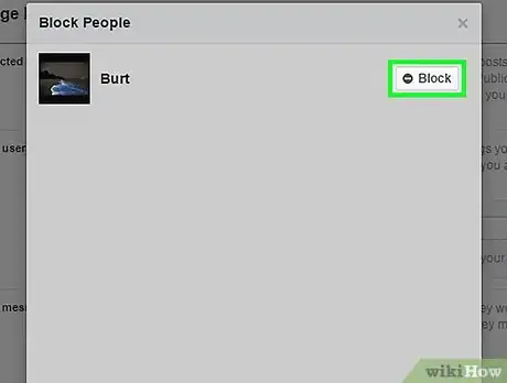 Immagine titolata Block Someone Who Has Blocked You on Facebook Step 17
