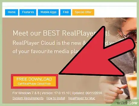 Immagine titolata Download Videos Using Real Player Step 1