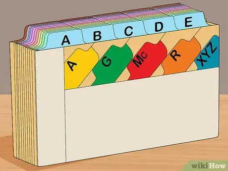 Immagine titolata Alphabetize Step 2