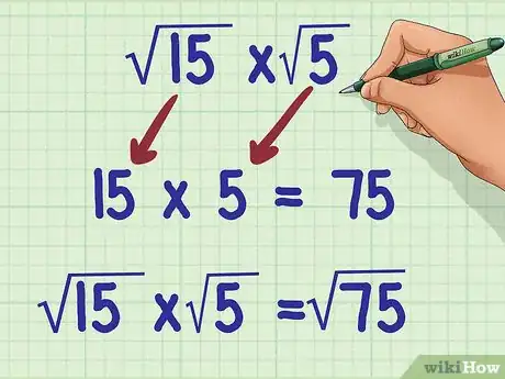 Immagine titolata Multiply Square Roots Step 1