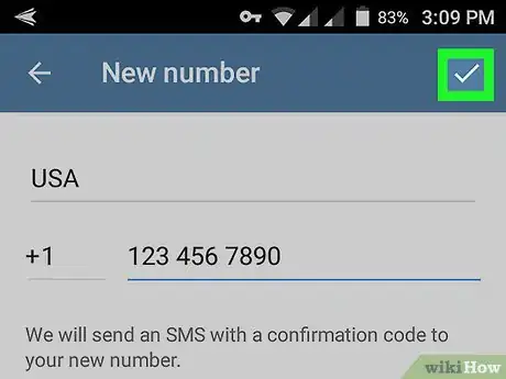 Immagine titolata Change Your Number on Telegram on Android Step 8