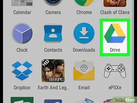 Immagine titolata Copy Google Drive Files on Android Step 1