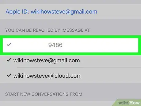 Immagine titolata Change Your Phone Number on iMessage Step 8