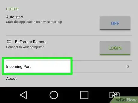Immagine titolata Increase Download Speed in uTorrent on Android Step 10
