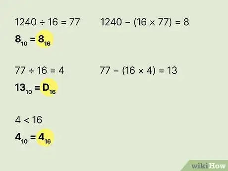 Immagine titolata Convert from Decimal to Hexadecimal Step 14