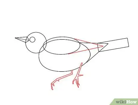 Immagine titolata Draw a Bird Step 9