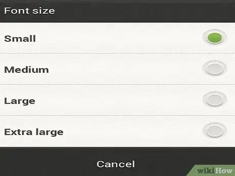 Immagine titolata Make the Android Text Size Larger Step 16