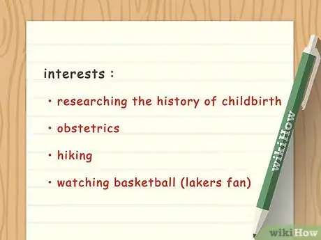 Immagine titolata Write a Brief Description of Yourself Step 4