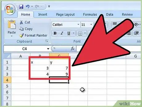 Immagine titolata Calculate Slope in Excel Step 6