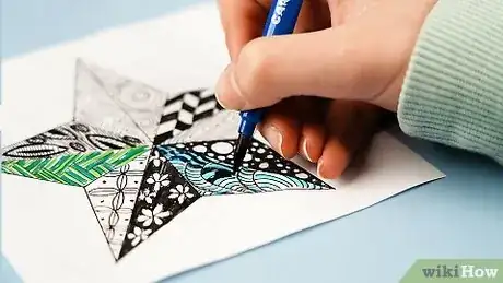 Immagine titolata Make a Zentangle Step 11