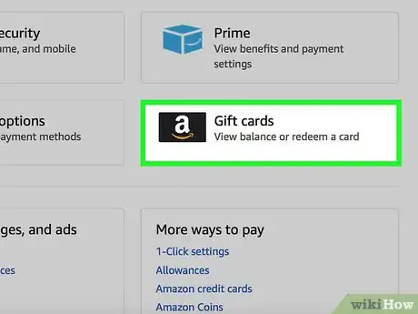 Immagine titolata Check an Amazon Giftcard Balance Step 4