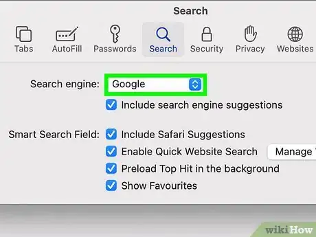 Immagine titolata Change Safari Search Engine Step 9