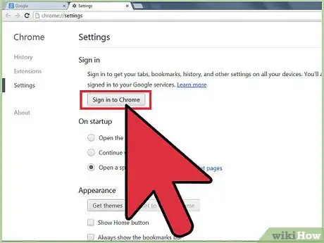Immagine titolata Connect to Google Chrome Step 3