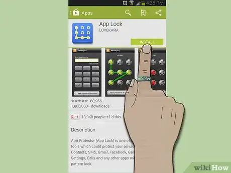 Immagine titolata Set App Lock or App Protector for Android Step 3