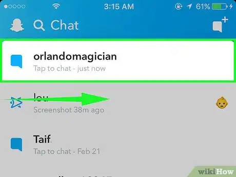 Immagine titolata Read Snapchat Messages Without the Other Person Knowing Step 4