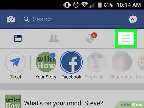 Immagine titolata Change Your Facebook Profile Picture Without Cropping on Android Step 2
